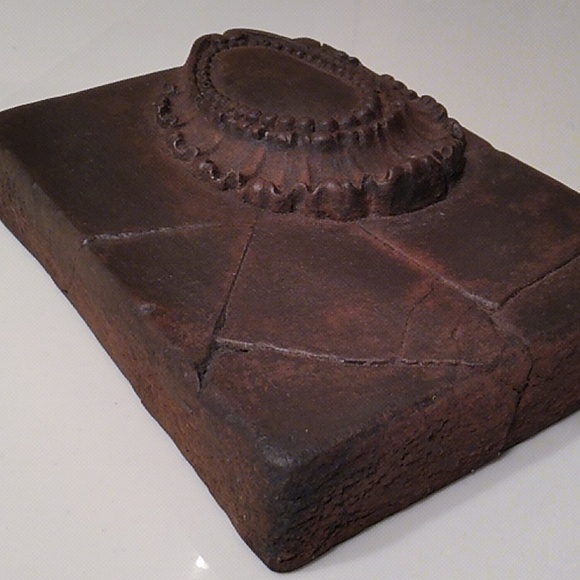 TAYGETE iron Atlantis Tile, like Sid Dickens. *Rare & Retired wall art - Picture 5 of 11